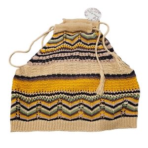 NWT crochet halter top